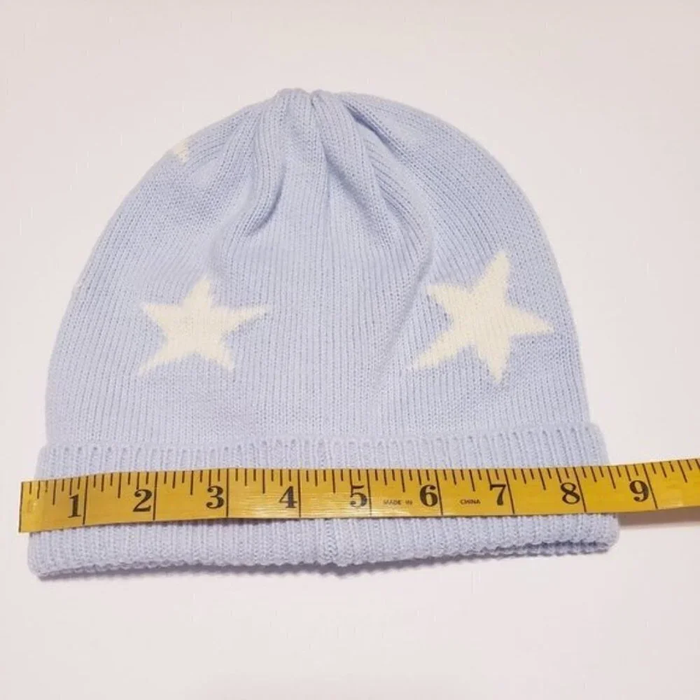 Crewcuts girl hat S/M blue with stars